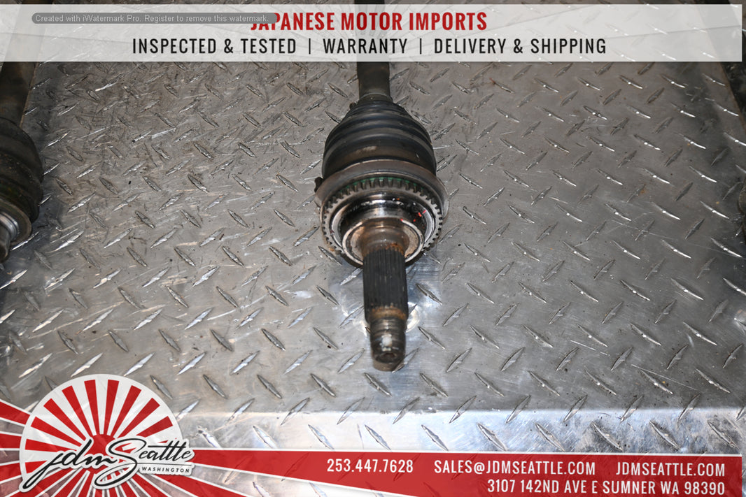 02-05 SUBARU WRX AXLES FRONT AND REAR GDA