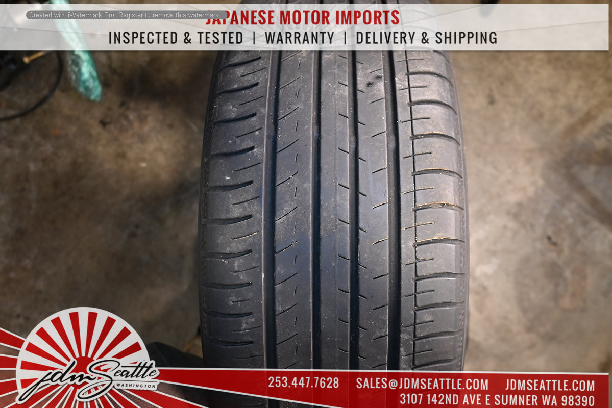 SET OF 4 WORK EMOTION EMT T7R WHEELS w/TIRES
