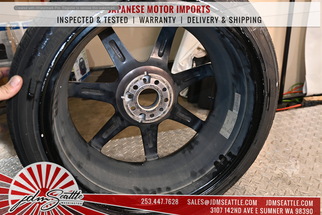 SET OF 4 WORK EMOTION EMT T7R WHEELS w/TIRES