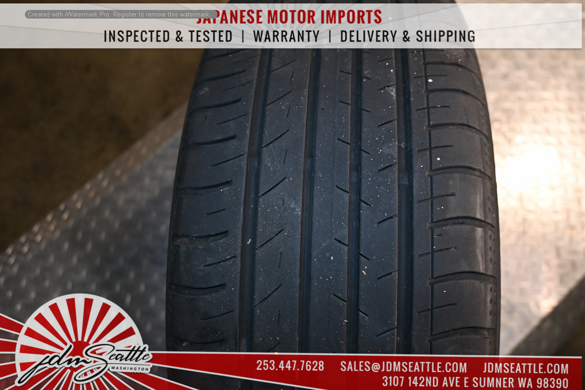 SET OF 4 WORK EMOTION EMT T7R WHEELS w/TIRES