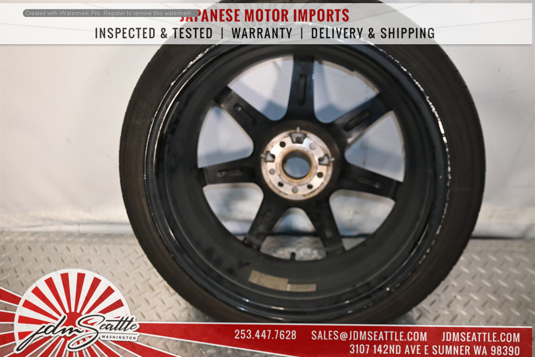 SET OF 4 WORK EMOTION EMT T7R WHEELS w/TIRES