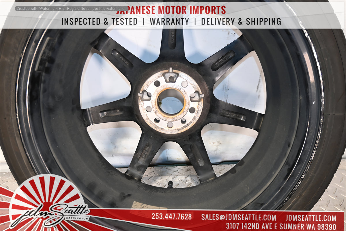 SET OF 4 WORK EMOTION EMT T7R WHEELS w/TIRES