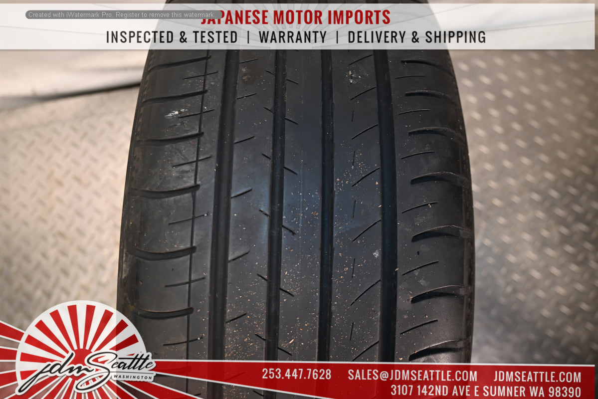 SET OF 4 WORK EMOTION EMT T7R WHEELS w/TIRES