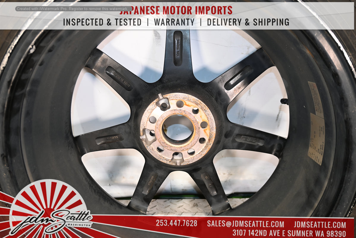 SET OF 4 WORK EMOTION EMT T7R WHEELS w/TIRES