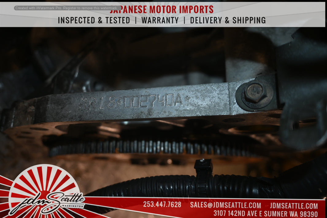 JDM MR18 1.8L MR18DE DOHC ENGINE 07-12 NISSAN VERSA MOTOR