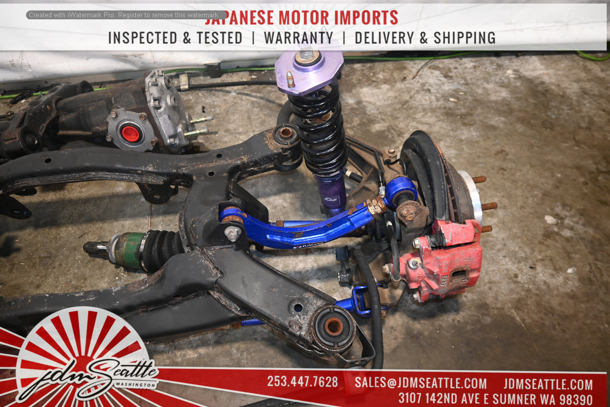 JDM 02-05 Subaru Forester Complete Front and Rear Subframe with Components and Differential