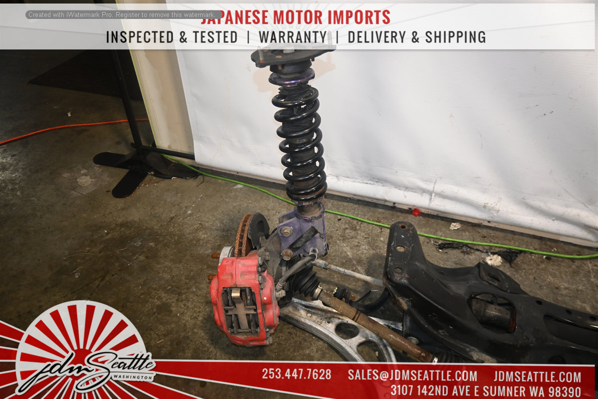 JDM 02-05 SUBARU FORESTER COMPLETE FRONT AND REAR SUBFRAME WITH COMPONETS AND DIFFERENCIAL