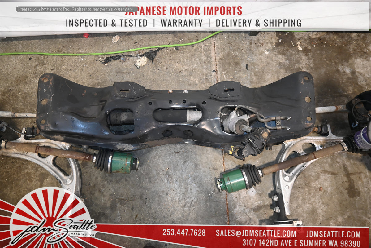 JDM 02-05 SUBARU FORESTER COMPLETE FRONT AND REAR SUBFRAME WITH COMPONETS AND DIFFERENCIAL