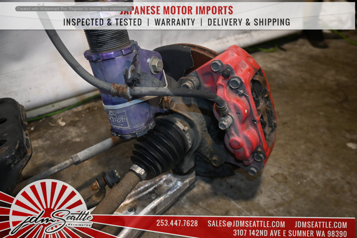 JDM 02-05 SUBARU FORESTER COMPLETE FRONT AND REAR SUBFRAME WITH COMPONETS AND DIFFERENCIAL