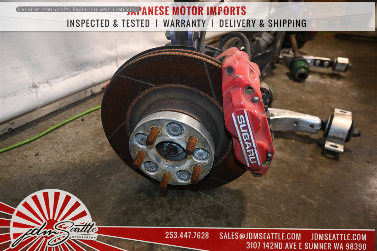 JDM 02-05 SUBARU FORESTER COMPLETE FRONT AND REAR SUBFRAME WITH COMPONETS AND DIFFERENCIAL