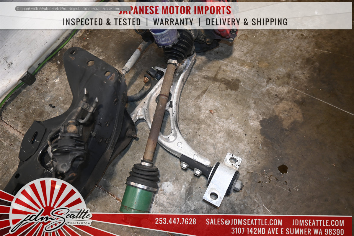 JDM 02-05 SUBARU FORESTER COMPLETE FRONT AND REAR SUBFRAME WITH COMPONETS AND DIFFERENCIAL