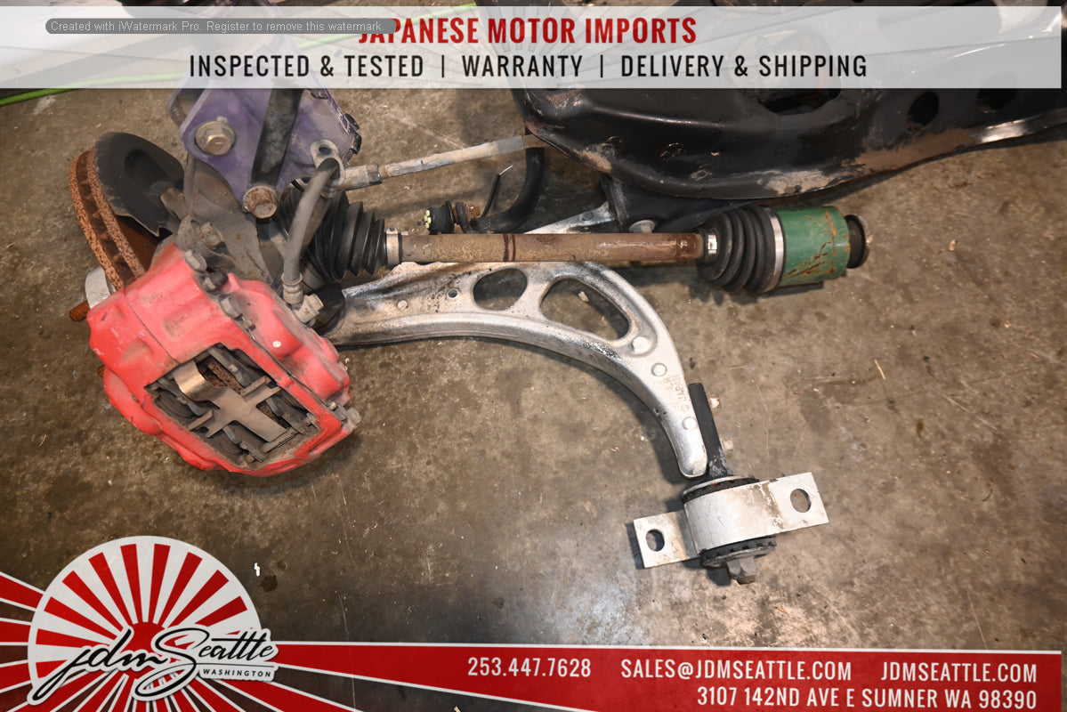 JDM 02-05 SUBARU FORESTER COMPLETE FRONT AND REAR SUBFRAME WITH COMPONETS AND DIFFERENCIAL