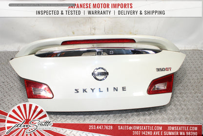 INFINITI G35 NISSAN 350GT SKYLINE SEDAN 07-13 FRONT END CLIP WITH TRUNK, TAILIGHTS