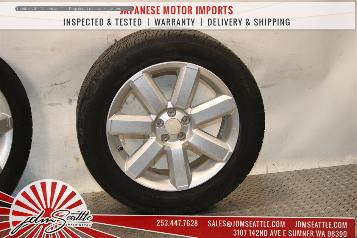SUBARU OUTBACK 17X7 OEM SET OF WHEELS (ALL 4 RIMS AND TIRES)