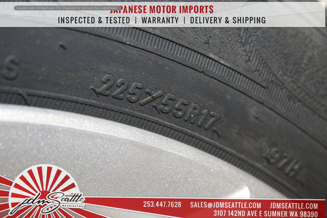 SUBARU OUTBACK 17X7 OEM SET OF WHEELS (ALL 4 RIMS AND TIRES)