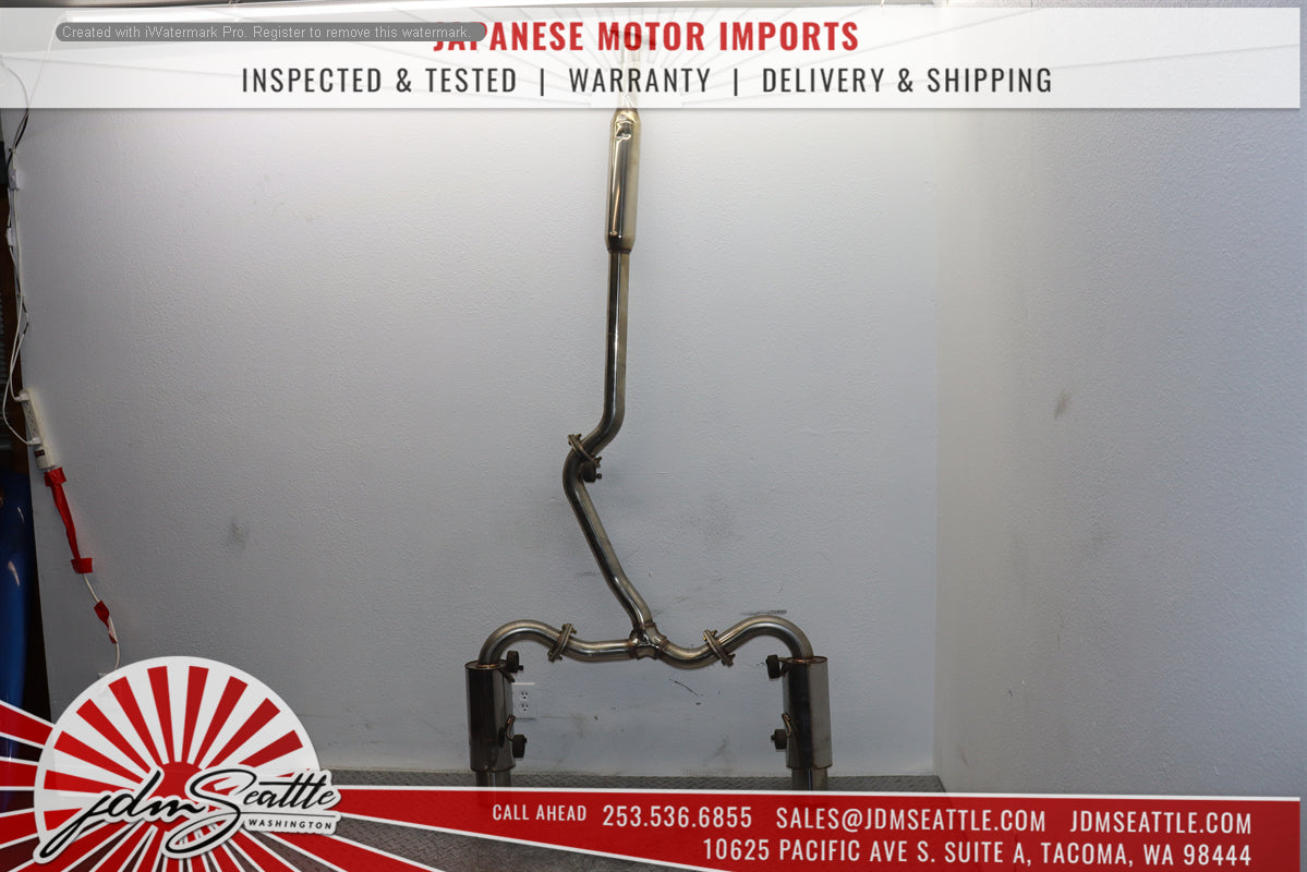 13-17 SCION FR-S BRZ GT86 AFTER MARKET CATBACK EXHAUST 60MM N1