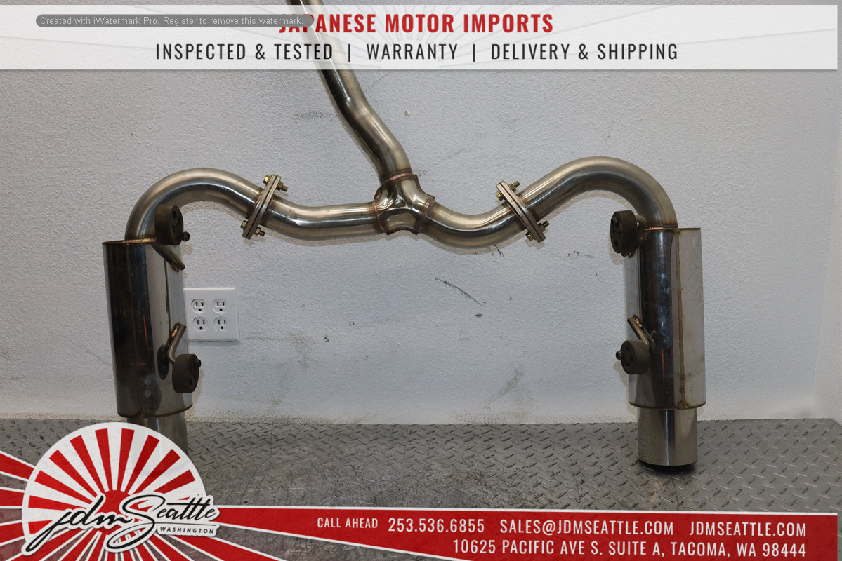 13-17 SCION FR-S BRZ GT86 AFTER MARKET CATBACK EXHAUST 60MM N1