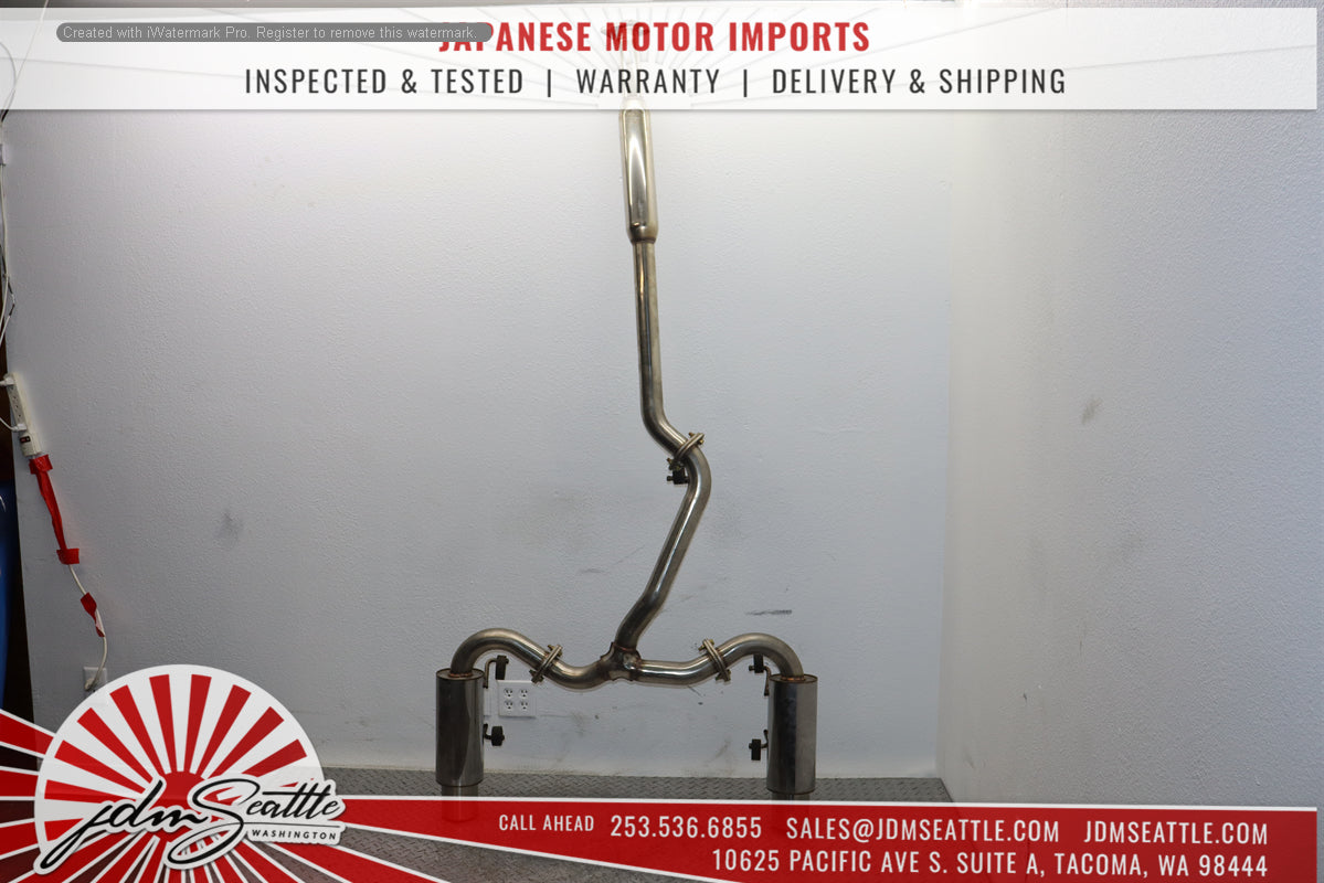 13-17 SCION FR-S BRZ GT86 AFTER MARKET CATBACK EXHAUST 60MM N1
