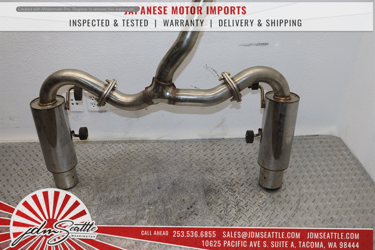 13-17 SCION FR-S BRZ GT86 AFTER MARKET CATBACK EXHAUST 60MM N1