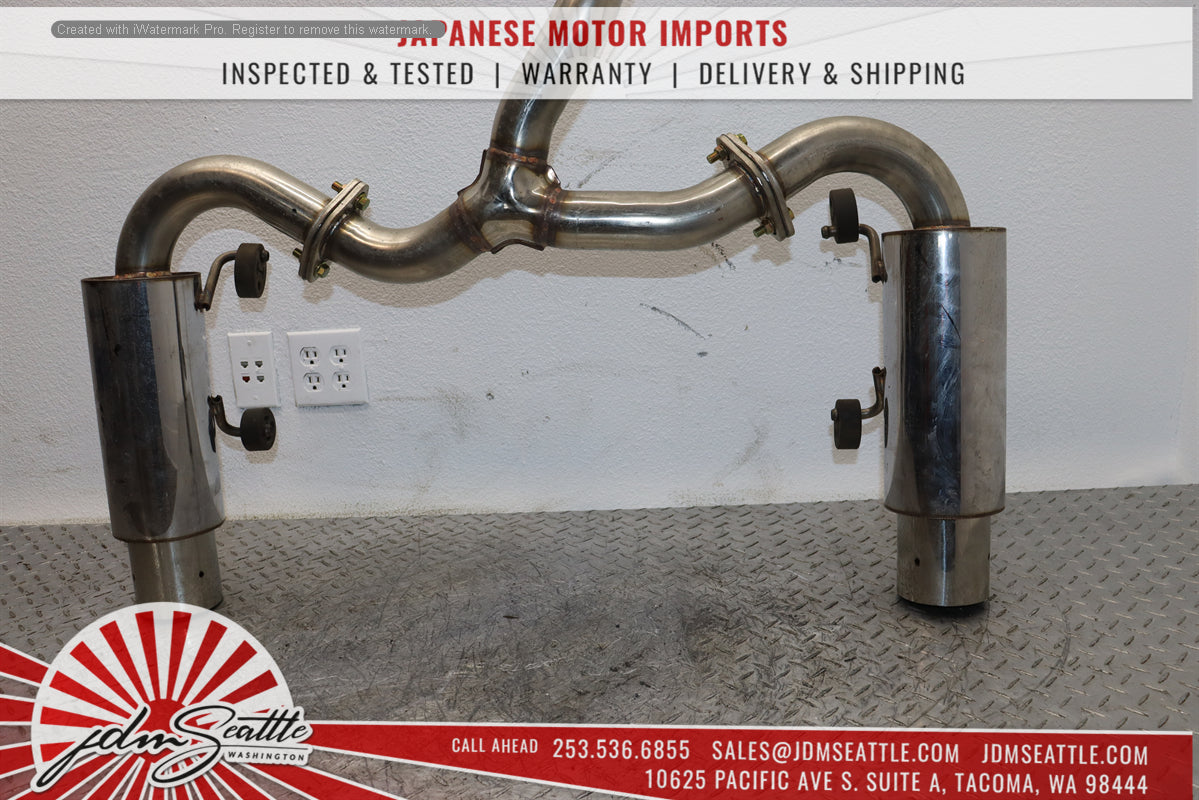 13-17 SCION FR-S BRZ GT86 AFTER MARKET CATBACK EXHAUST 60MM N1