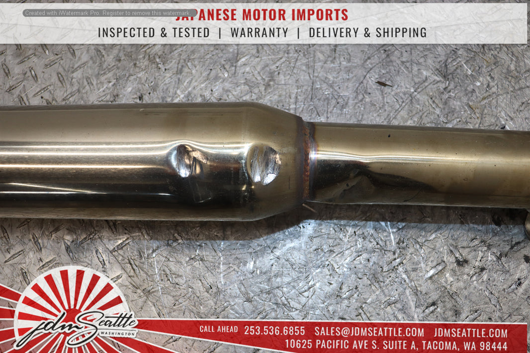 13-17 SCION FR-S BRZ GT86 AFTER MARKET CATBACK EXHAUST 60MM N1