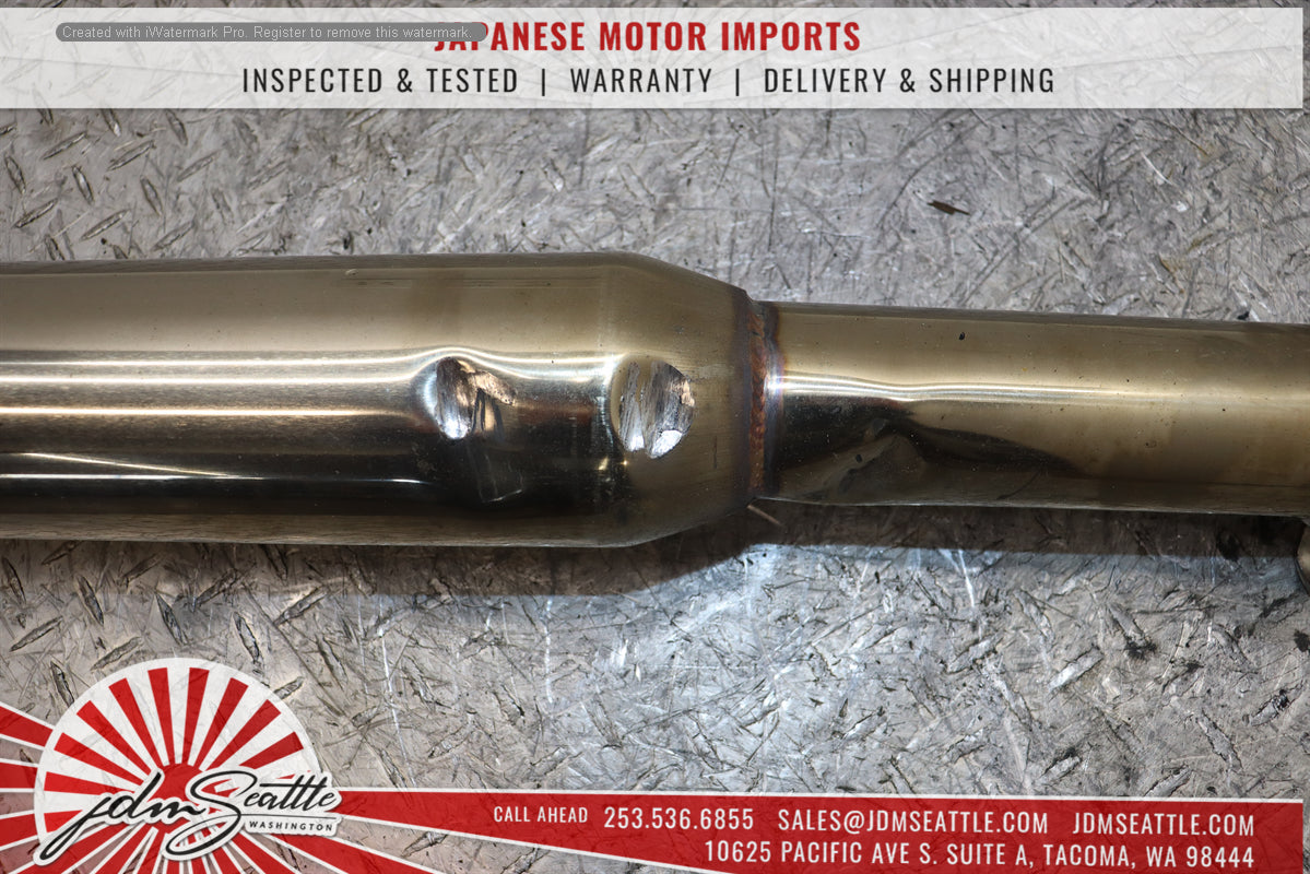 13-17 SCION FR-S BRZ GT86 AFTER MARKET CATBACK EXHAUST 60MM N1