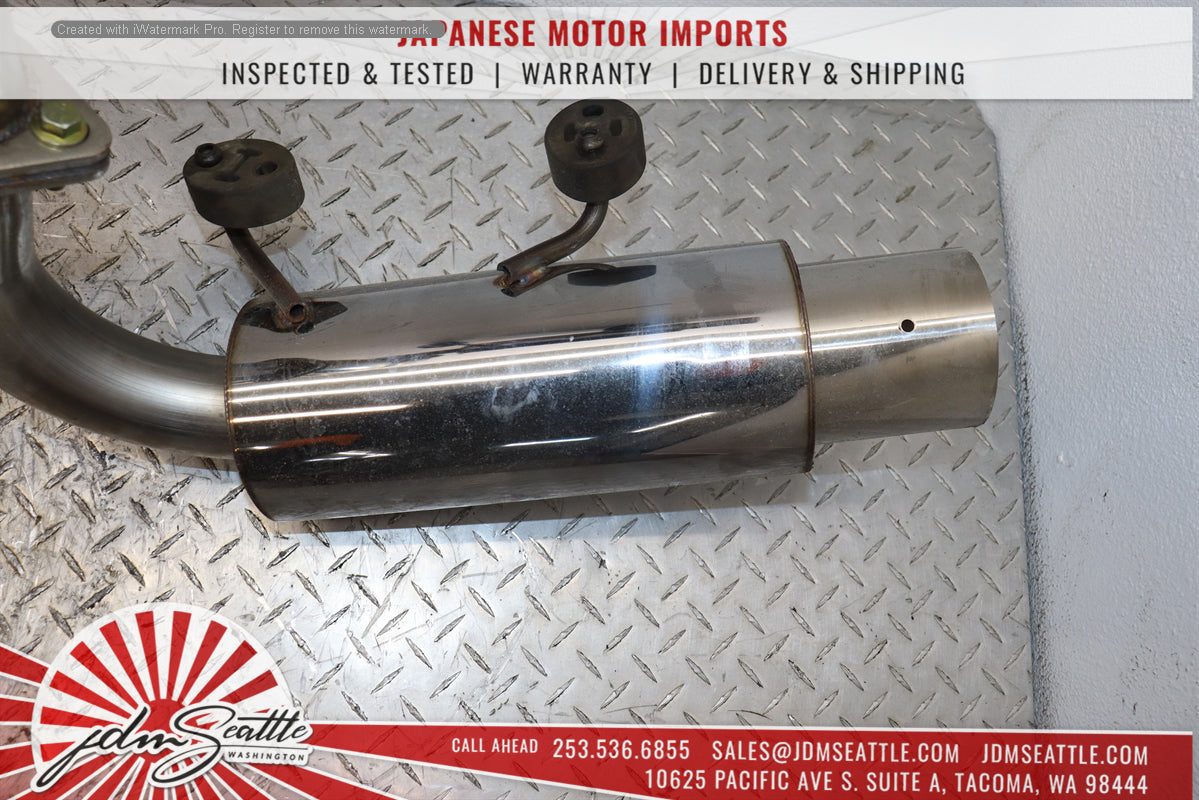 13-17 SCION FR-S BRZ GT86 AFTER MARKET CATBACK EXHAUST 60MM N1