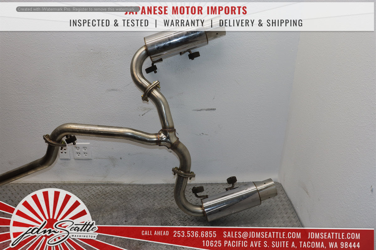 13-17 SCION FR-S BRZ GT86 AFTER MARKET CATBACK EXHAUST 60MM N1