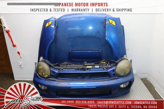 JDM 2001 - 2003 SUBARU WRX IMPREZA BUGEYE FRONT END NOSE CUT CONVERSION