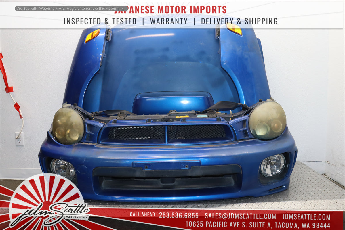 JDM 2001 - 2003 SUBARU WRX IMPREZA BUGEYE FRONT END NOSE CUT CONVERSION