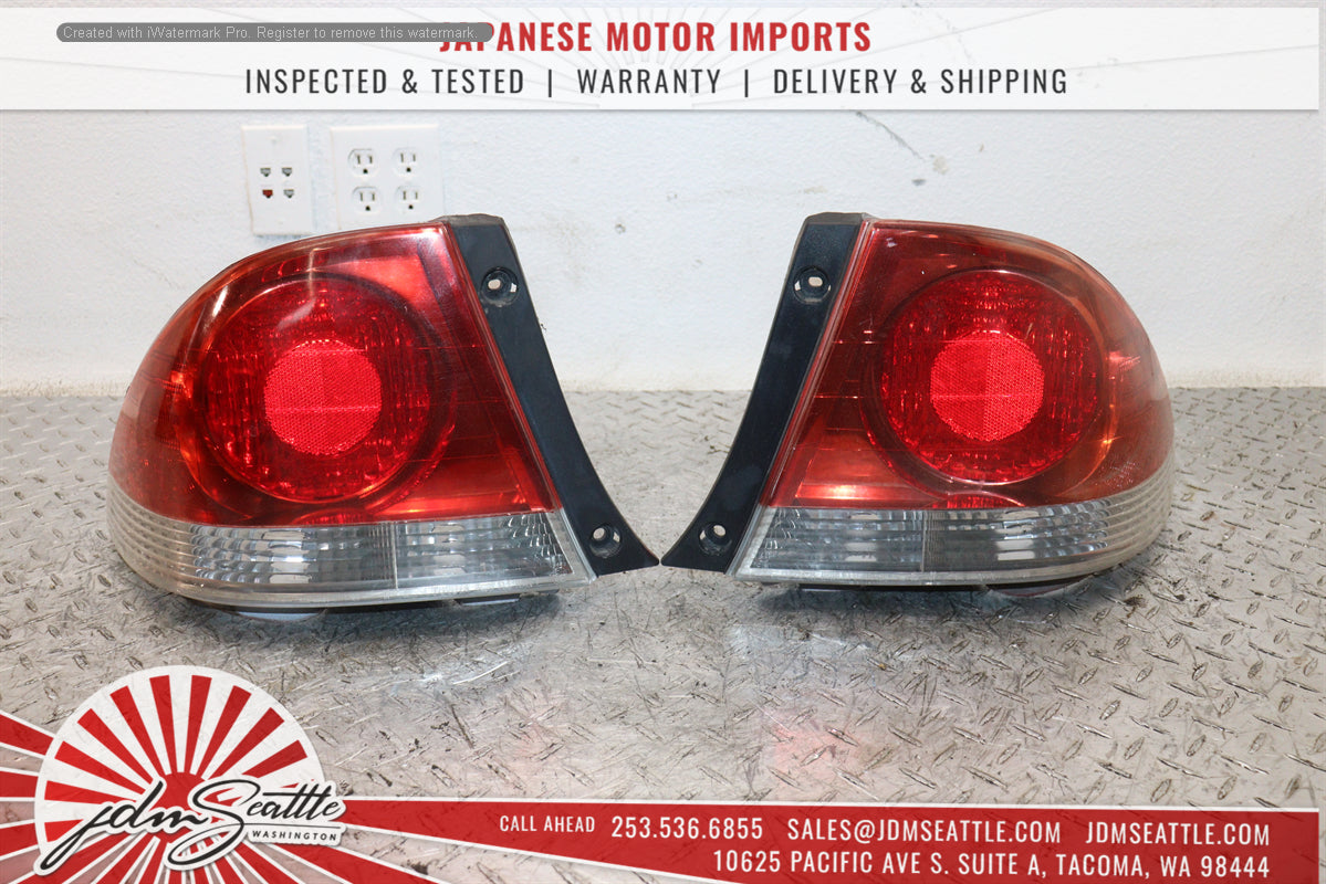 Lexus IS300 Toyota Altezza Trunk Lip, Rear Bumper and Taillights L/R