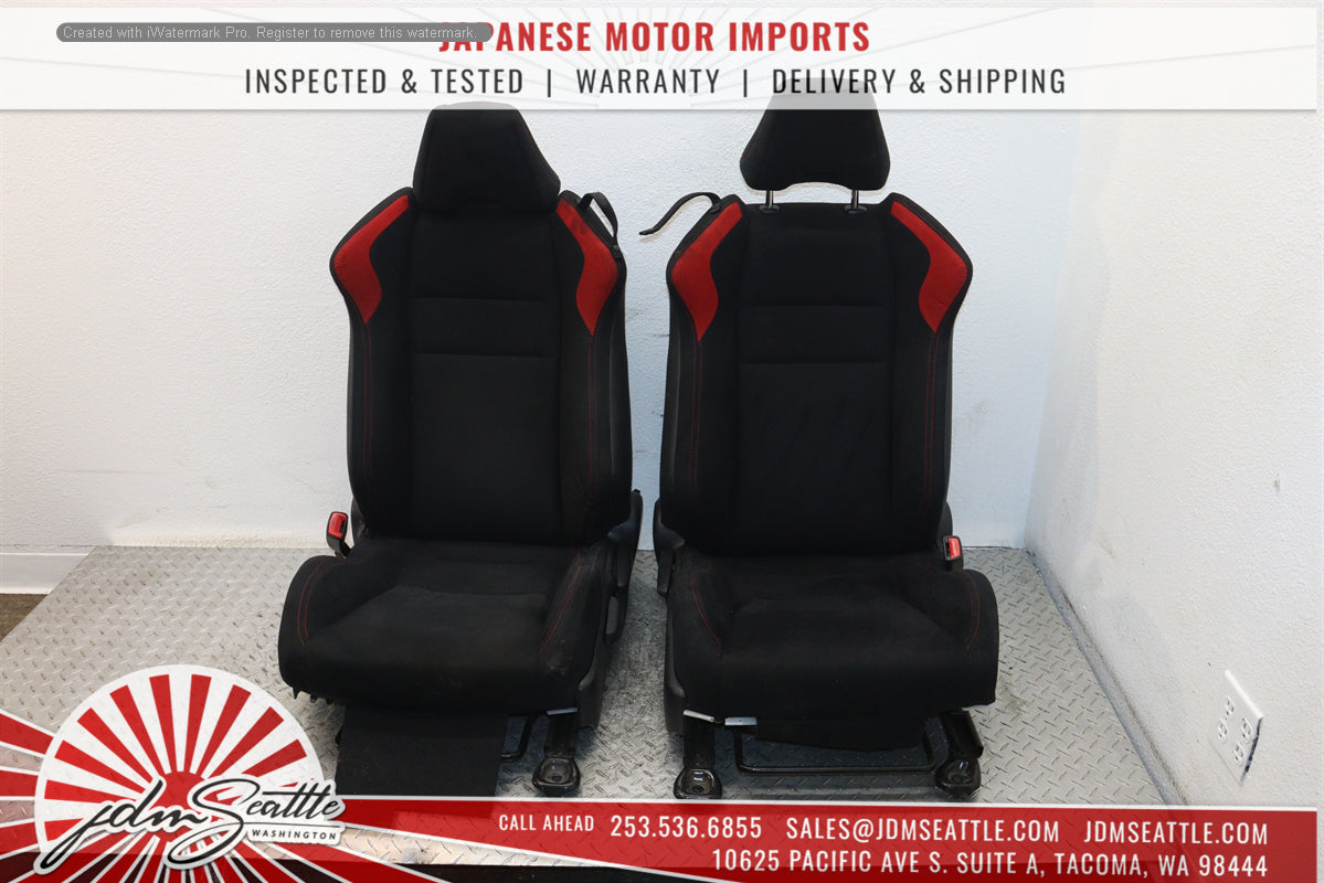 13-16 SCION FR-S SUBARU BR-Z FRONT RIGHT & LEFT BUCKET SEATS MANUAL
