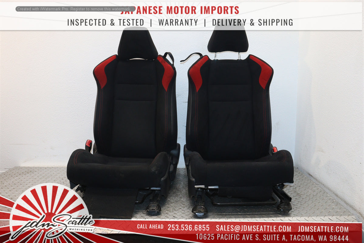 13-16 SCION FR-S SUBARU BR-Z FRONT RIGHT & LEFT BUCKET SEATS MANUAL