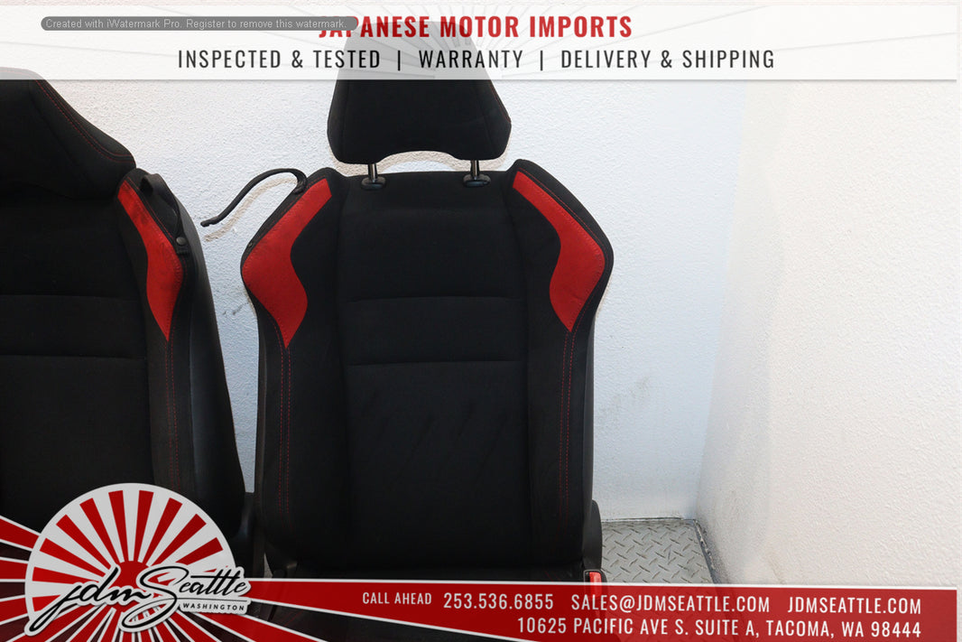 13-16 SCION FR-S SUBARU BR-Z FRONT RIGHT & LEFT BUCKET SEATS MANUAL