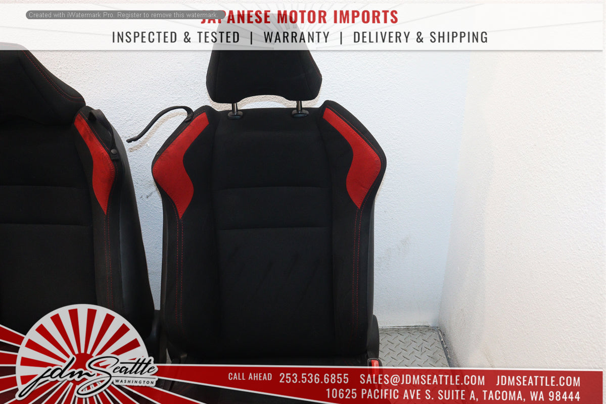 13-16 SCION FR-S SUBARU BR-Z FRONT RIGHT & LEFT BUCKET SEATS MANUAL