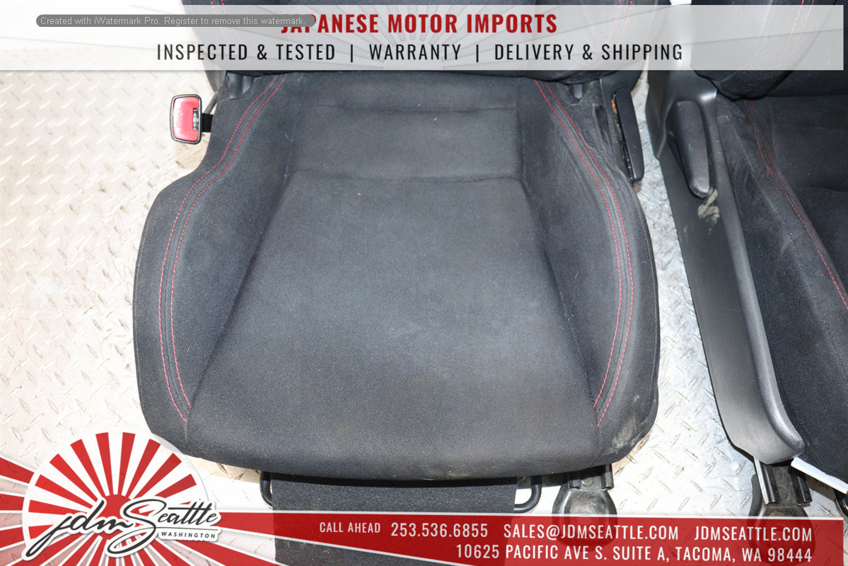 13-16 SCION FR-S SUBARU BR-Z FRONT RIGHT & LEFT BUCKET SEATS MANUAL