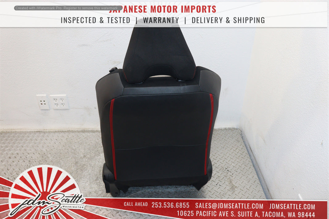 13-16 SCION FR-S SUBARU BR-Z FRONT RIGHT & LEFT BUCKET SEATS MANUAL