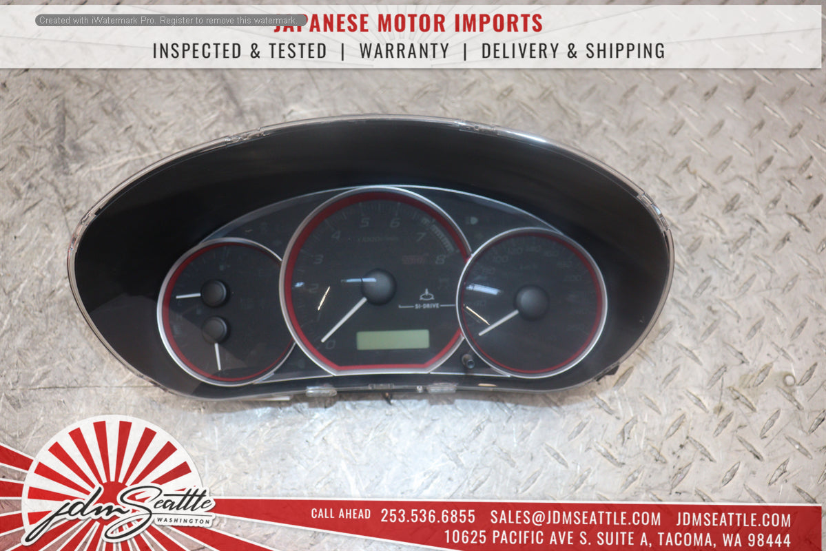JDM 08-14 SUBARU WRX STI V10 DIGITAL GAUGE CLUSTER OEM