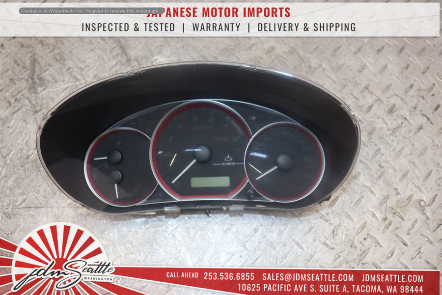 JDM 08-14 SUBARU WRX STI V10 DIGITAL GAUGE CLUSTER OEM