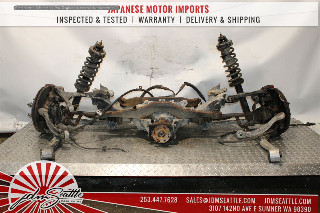 JDM MITSUBISHI EVO 7 8 CT9A COMPLETE FRONT AND REAR SUSPENSION, SUBFRAMES WITH DIFFERENTIAL