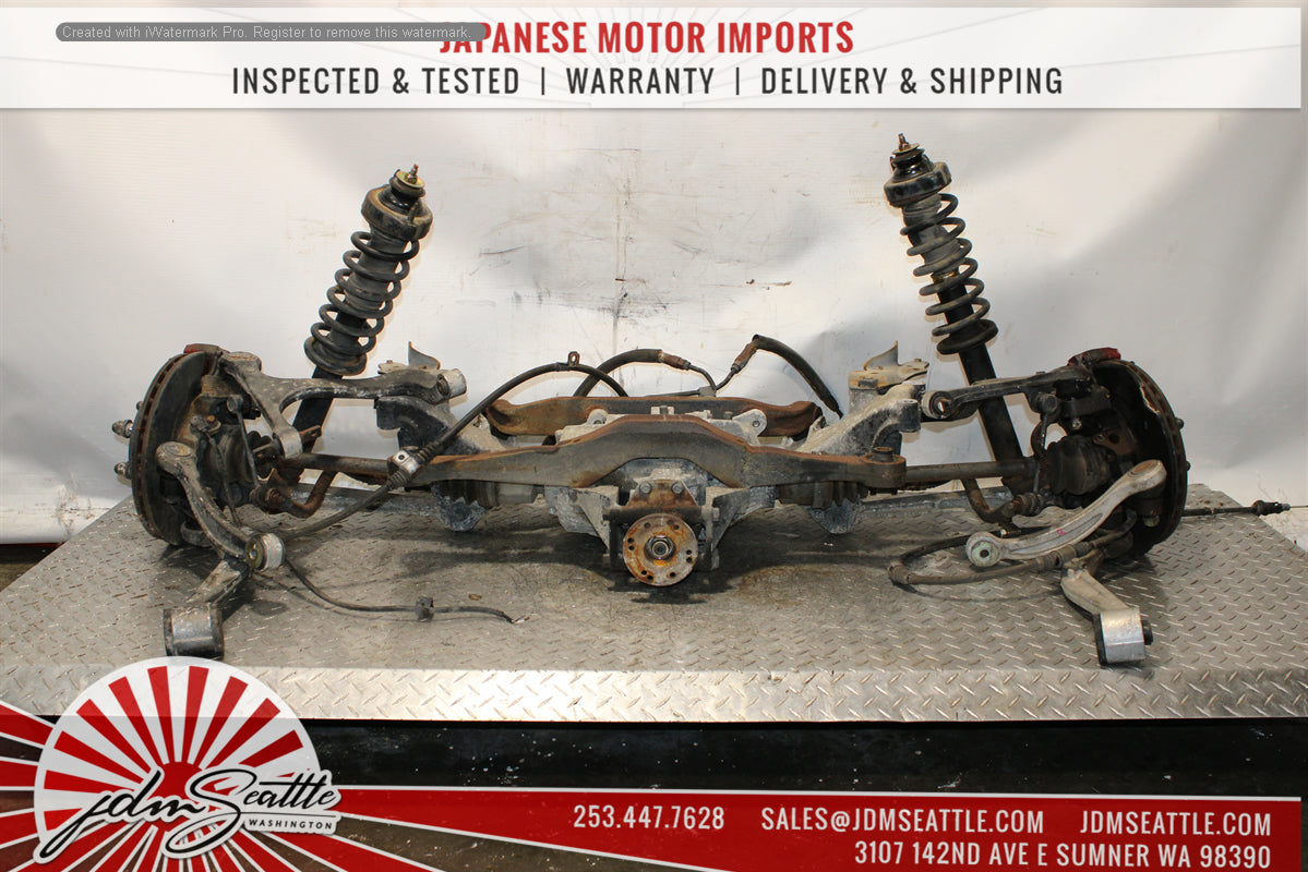JDM MITSUBISHI EVO 7 8 CT9A COMPLETE FRONT AND REAR SUSPENSION, SUBFRAMES WITH DIFFERENTIAL