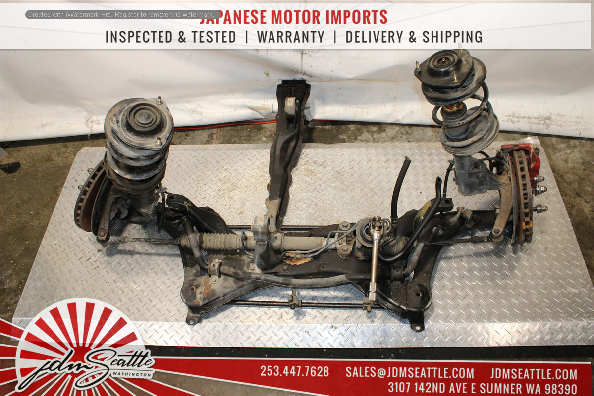 JDM MITSUBISHI EVO 7 8 CT9A COMPLETE FRONT AND REAR SUSPENSION, SUBFRAMES WITH DIFFERENTIAL