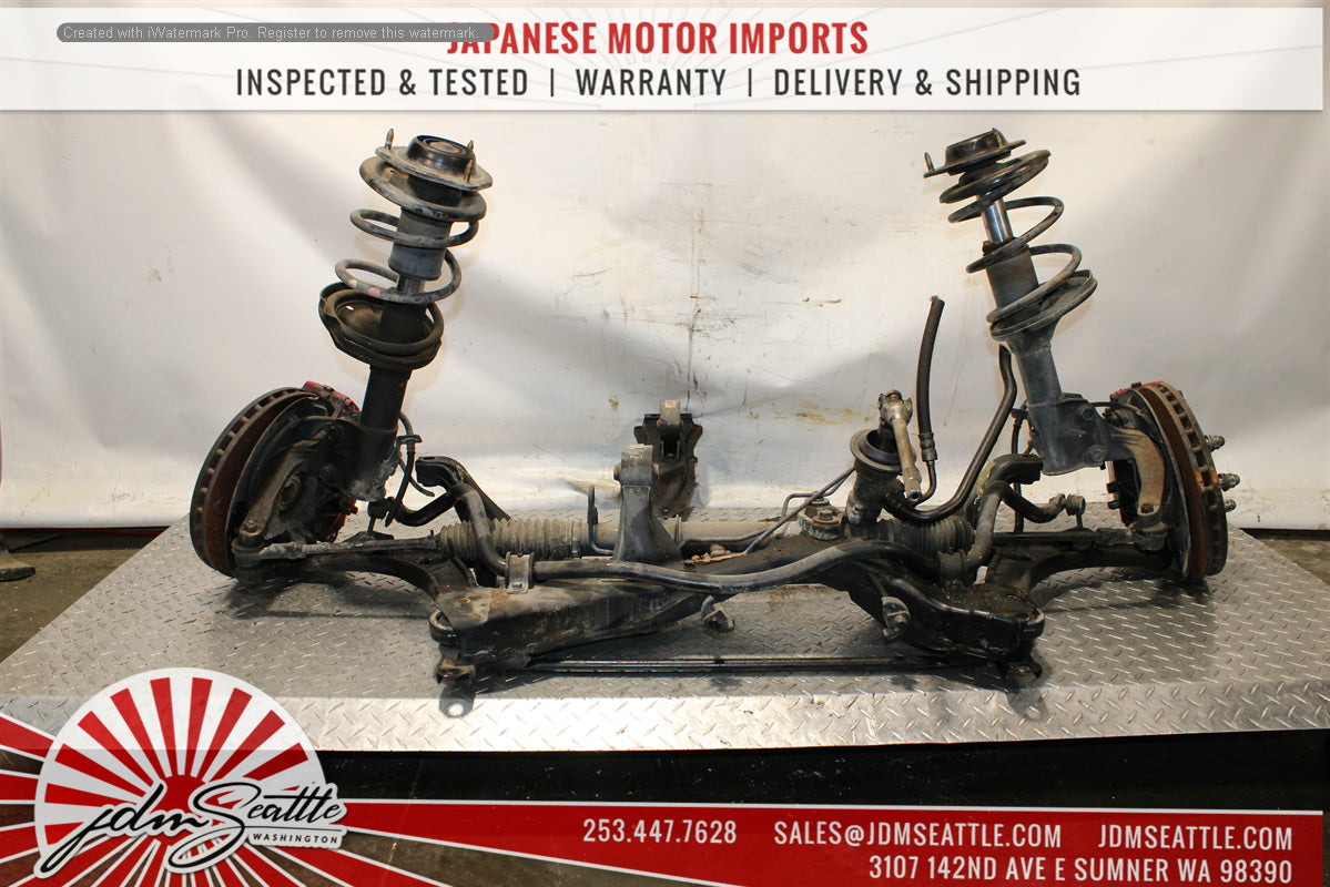 JDM MITSUBISHI EVO 7 8 CT9A COMPLETE FRONT AND REAR SUSPENSION, SUBFRAMES WITH DIFFERENTIAL