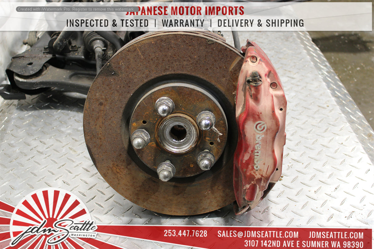 JDM MITSUBISHI EVO 7 8 CT9A COMPLETE FRONT AND REAR SUSPENSION, SUBFRAMES WITH DIFFERENTIAL